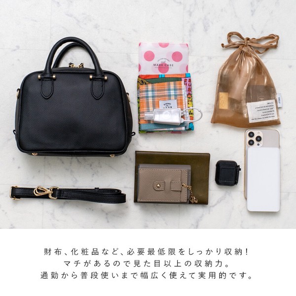 楽天市場】本革 レザー 2WAY ミニボストンバッグ : Fridge