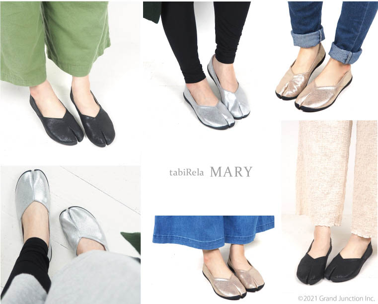 楽天市場】足袋 レディース パンプス 足袋 型 シューズタビリラ マリー