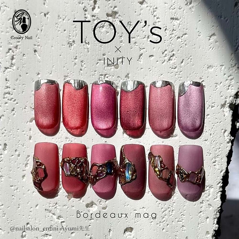 楽天市場】TOY's × INITY ボルドーマグ 7ml 全6色 T-BD01~06