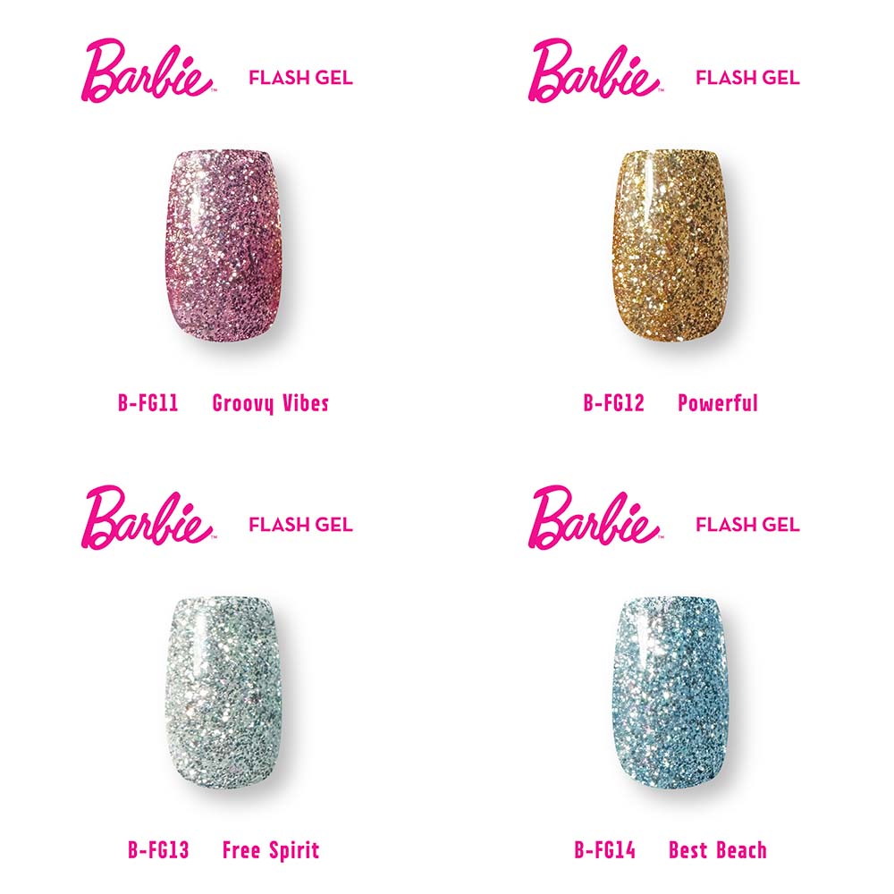楽天市場】バービー Barbie クリスタルフラッシュジェル 10g 全12色