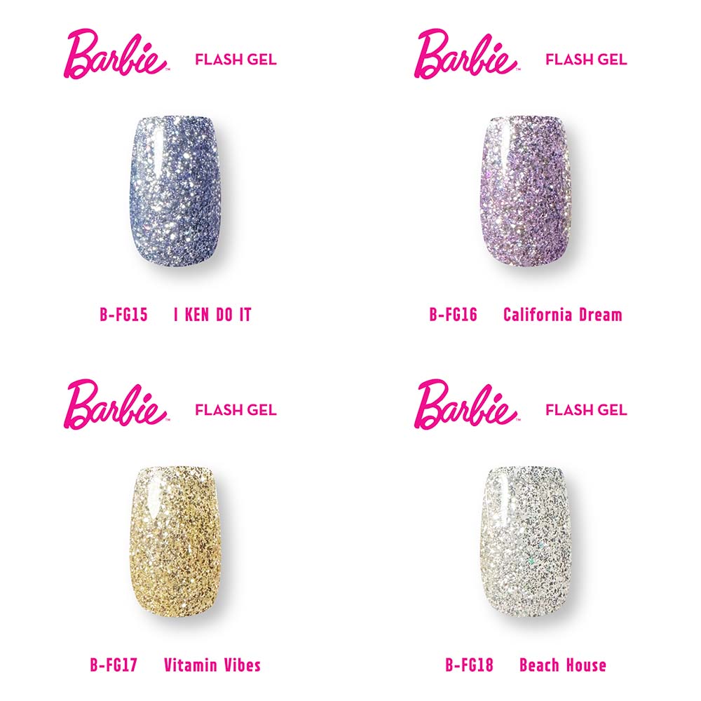 楽天市場】バービー Barbie クリスタルフラッシュジェル 10g 全12色