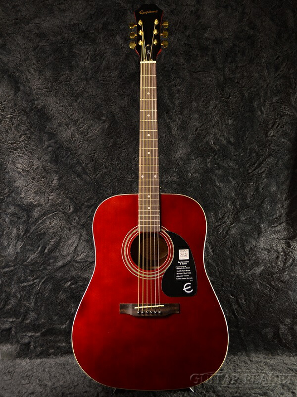 楽天市場】Epiphone DR-100 WR 新品 ワインレッド[エピフォン][Wine
