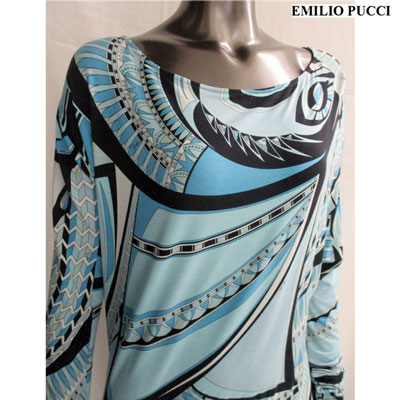 楽天市場】エミリオプッチ Emilio Pucci レディース ワンピース 長袖