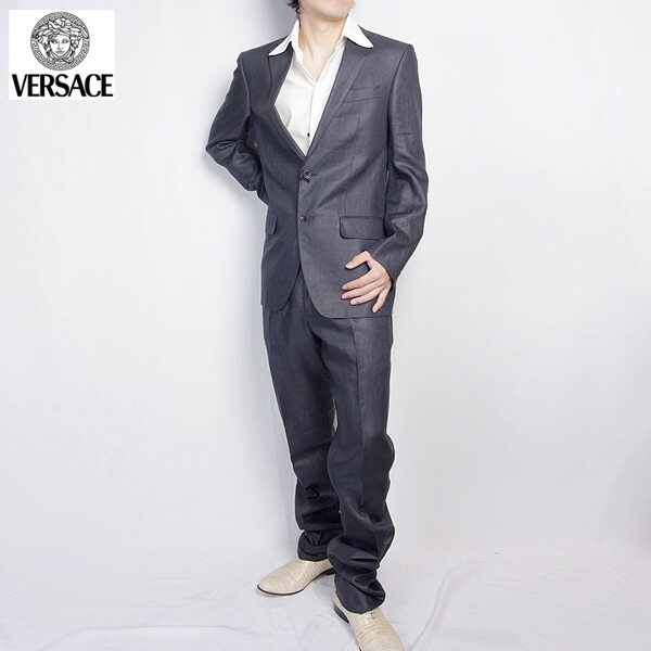 楽天市場】【完売】ヴェルサーチ VERSACE メンズ スーツ セットアップ