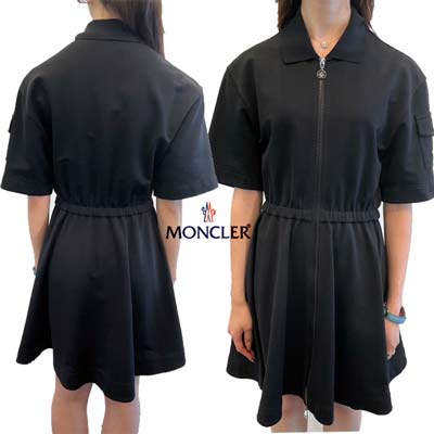 楽天市場】モンクレール MONCLER ワンピース ドレス レディース 半袖