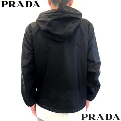 楽天市場】PRADA プラダ ジャケット メンズ アウター ブルゾン 左胸