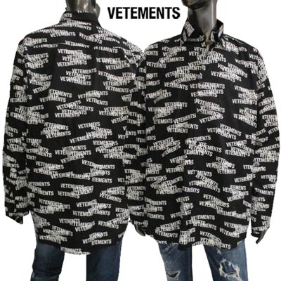楽天市場】ヴェトモン VETEMENTS メンズ トップス シャツ カジュアル