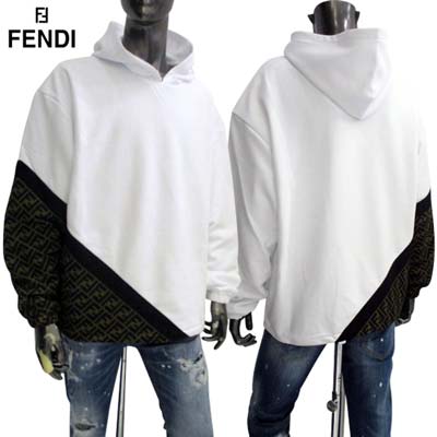 楽天市場】フェンディ FENDI メンズ パーカー フーディ スウェット