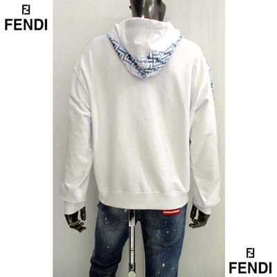 楽天市場】フェンディ FENDI メンズ パーカー フーディ スウェット