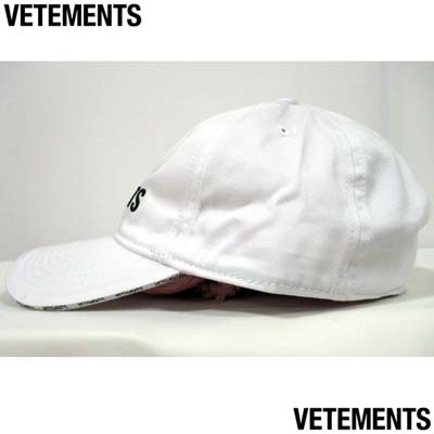 楽天市場】ヴェトモン VETEMENTS メンズ 帽子 キャップ ユニセックス可