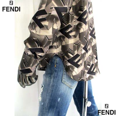 楽天市場】フェンディ FENDI メンズ トップス カジュアルシャツ 長袖