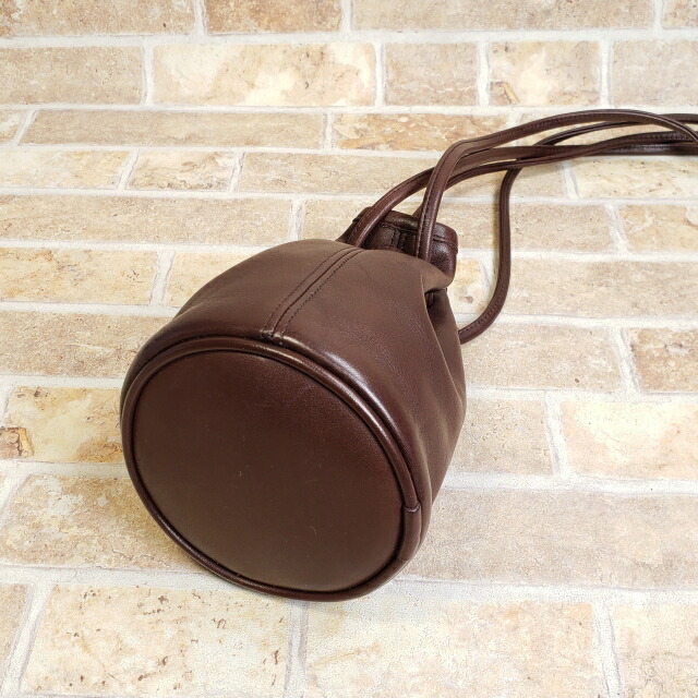 楽天市場】【中古品】オールドコーチ USA製 レザー ミニ 巾着
