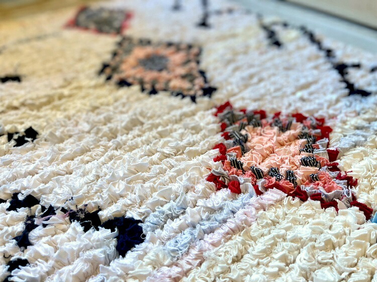 楽天市場】【S /100×60cm】モロッコ ラグ ｢ボシャルウィット015