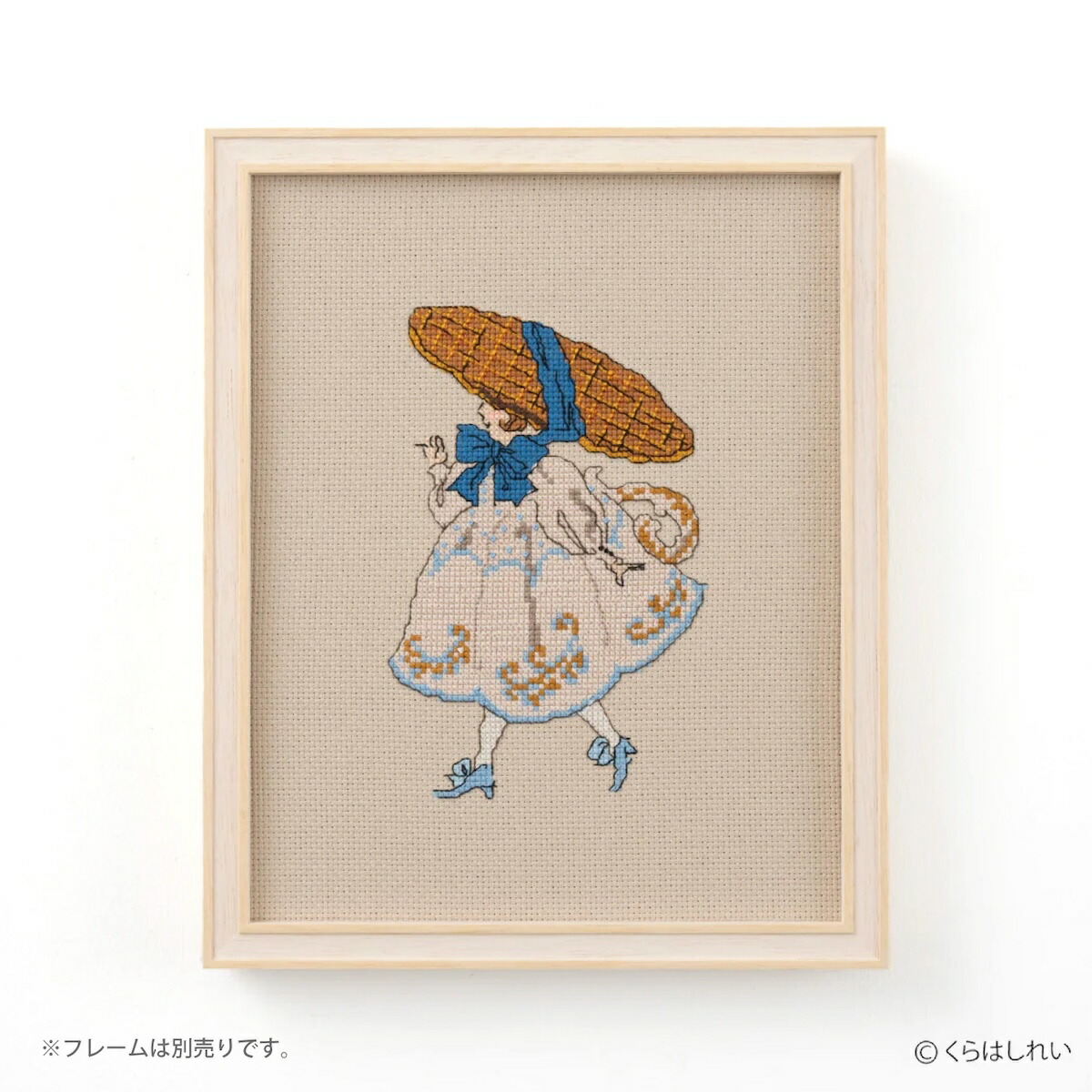 楽天市場】くらはしれい クロス ステッチ キット ワッフル CF916103