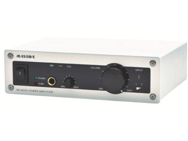 楽天市場】MASSIVE マッシブ MA-M20D ◇ 20W × 1ch モノラル パワー