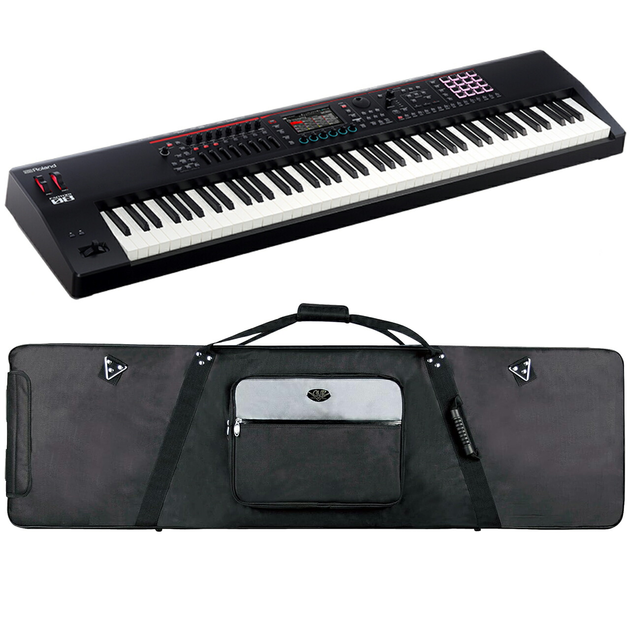 楽天市場】Roland ローランド FANTOM-08 ケースセット シンセサイザー