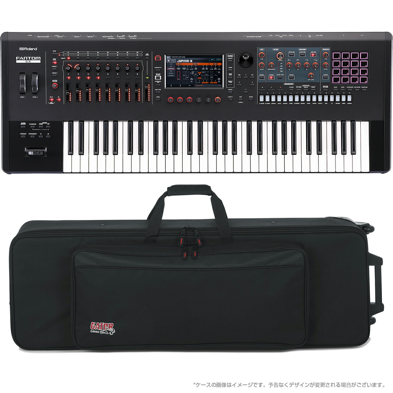 楽天市場】Roland ローランド FANTOM-6 EX ケースセット