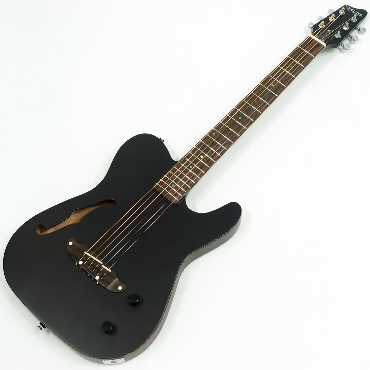楽天市場】SCHECTER シェクター Oriental Line OL-FL-P Satin Black 薄