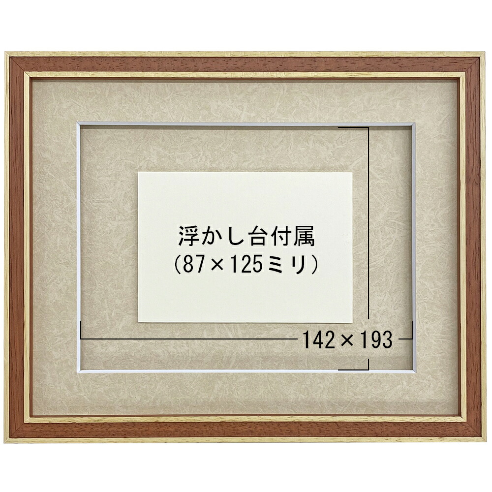 楽天市場】ポストカード専用額 7910 UVカット強化型アクリル付 /額内寸