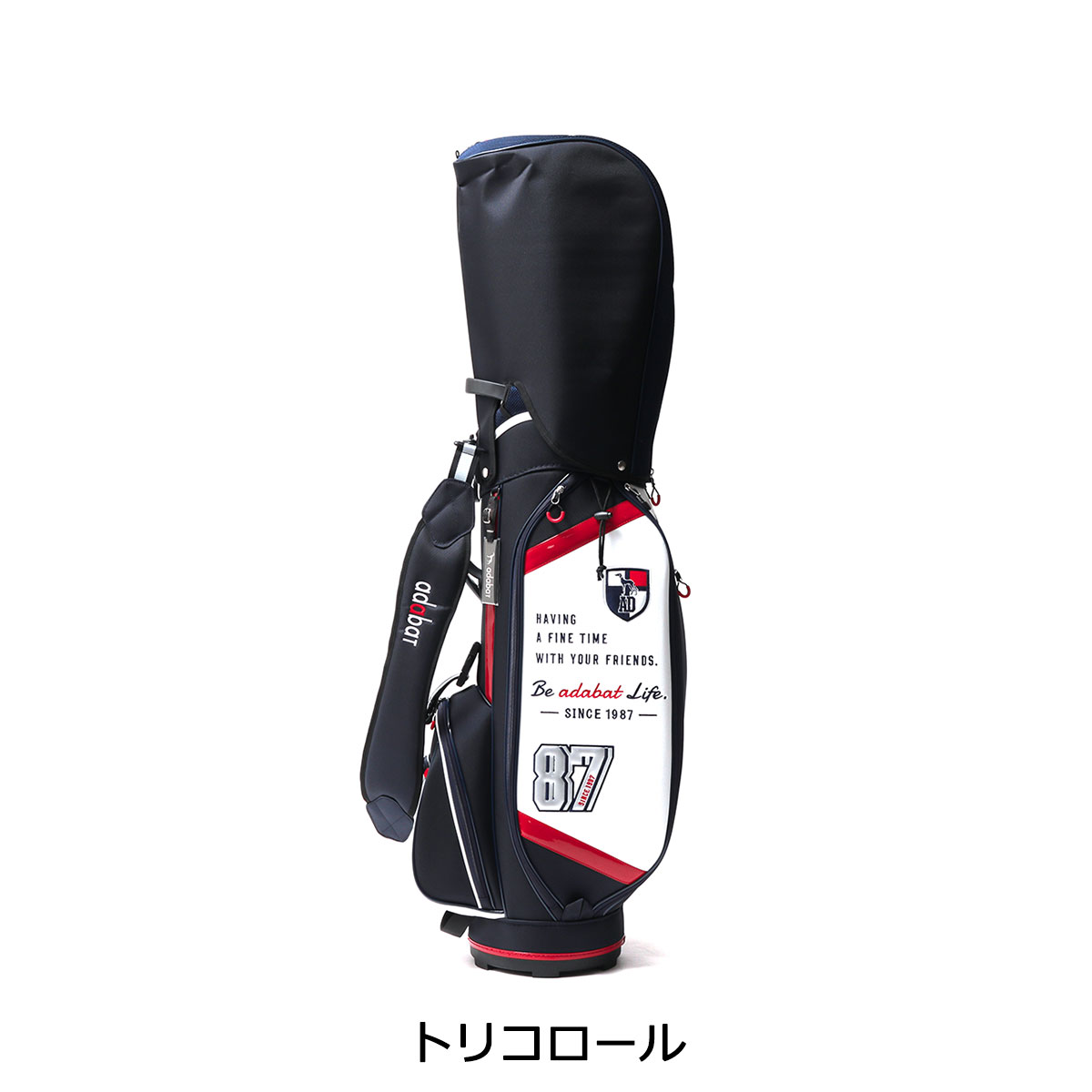 楽天市場】アダバット キャディバッグ adabat ゴルフバッグ GOLF