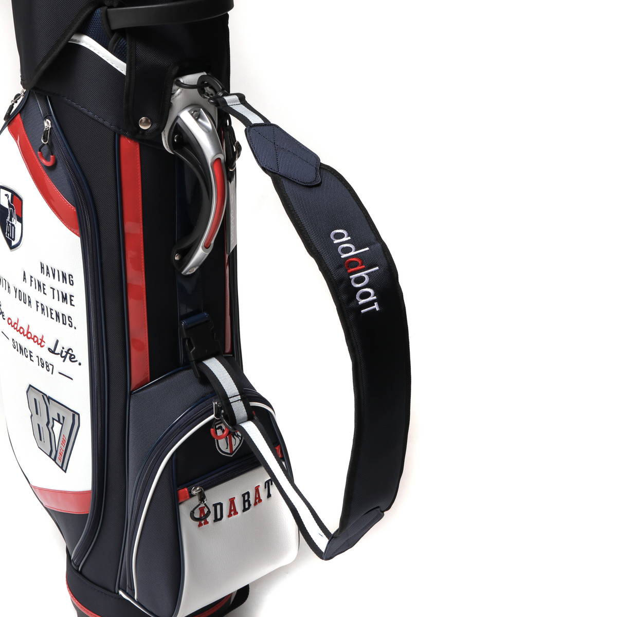楽天市場】アダバット キャディバッグ adabat ゴルフバッグ GOLF