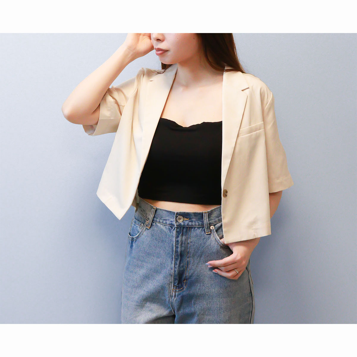 楽天市場】アワワコール ショートキャミソール カップ付き ショート