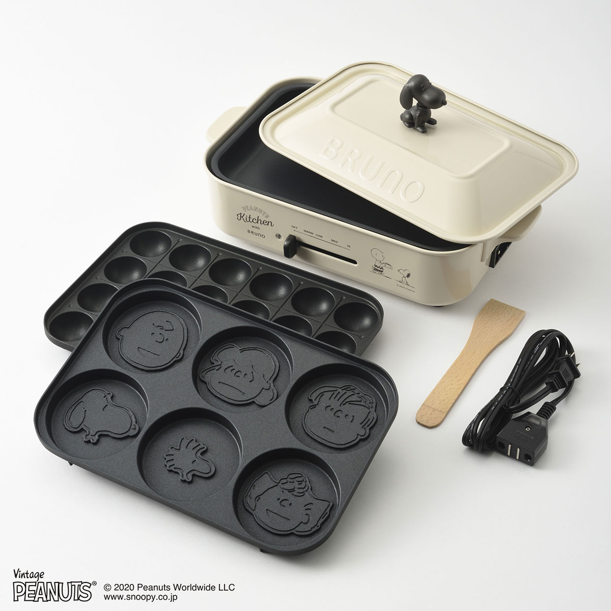 楽天市場】【正規取扱店】 ブルーノ ホットプレート スヌーピー BRUNO