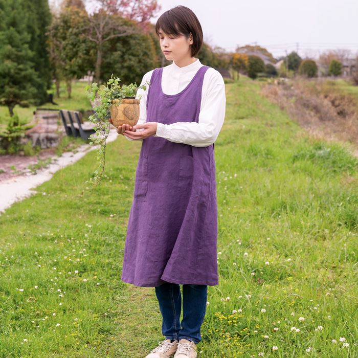 楽天市場】GARDENS別注 fog linen work エプロン 新色 「 フォグリネン
