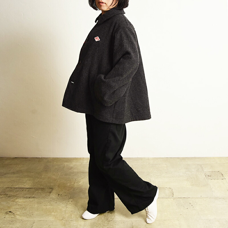 楽天市場】DANTON ダントン ウールパイル ショートコート Aライン