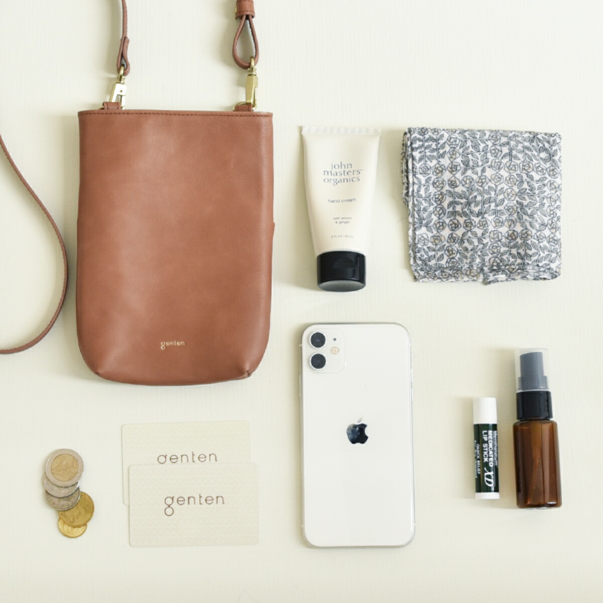 楽天市場】【ゲンテン公式】 genten 49290 ゲンテン カーフ スマホ