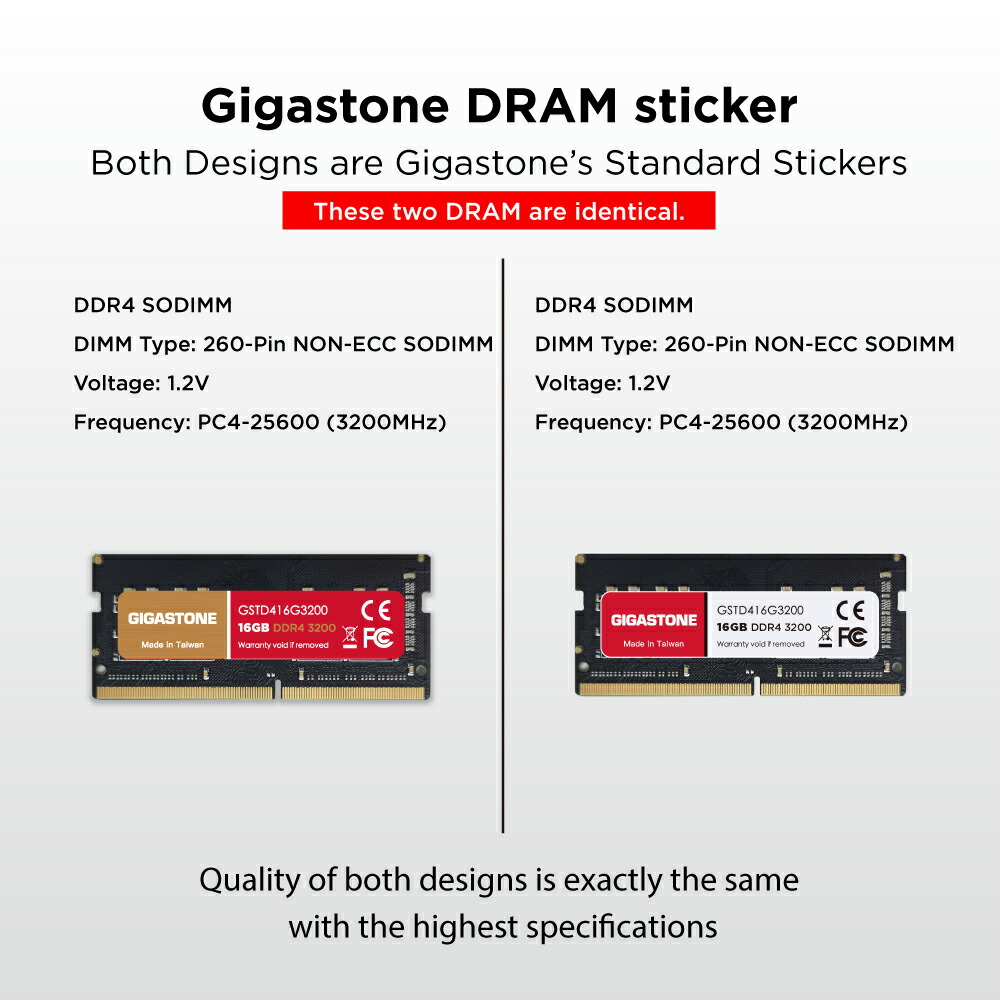 楽天市場】【メモリ DDR4】GIGASTONE 16GBx2枚 (32GB Kit) DDR4