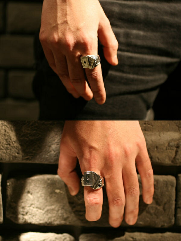 楽天市場】F.A.L インディビジュアルカードスペードリング リング