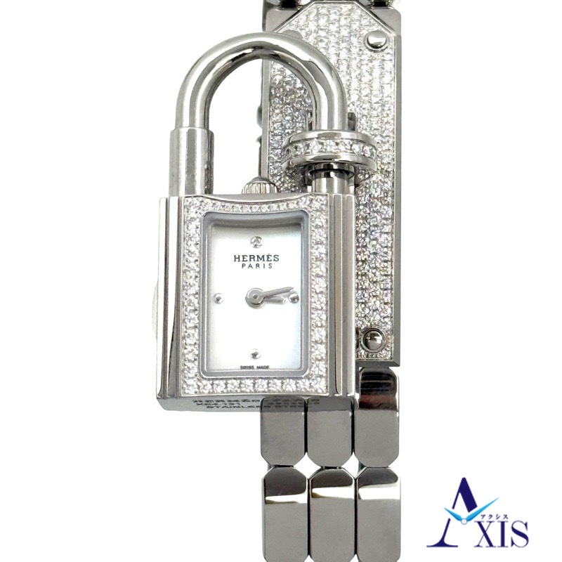 楽天市場】HERMES エルメス ケリーウォッチ ブレスレットダイヤ KE4