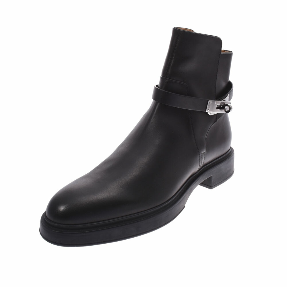 楽天市場】HERMES エルメス ショートブーツ ヴェオ サイズ44 黒 メンズ