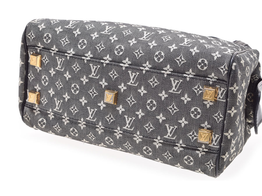 楽天市場】中古 ルイヴィトン モノグラムミニ ジョセフィーヌPM 黒