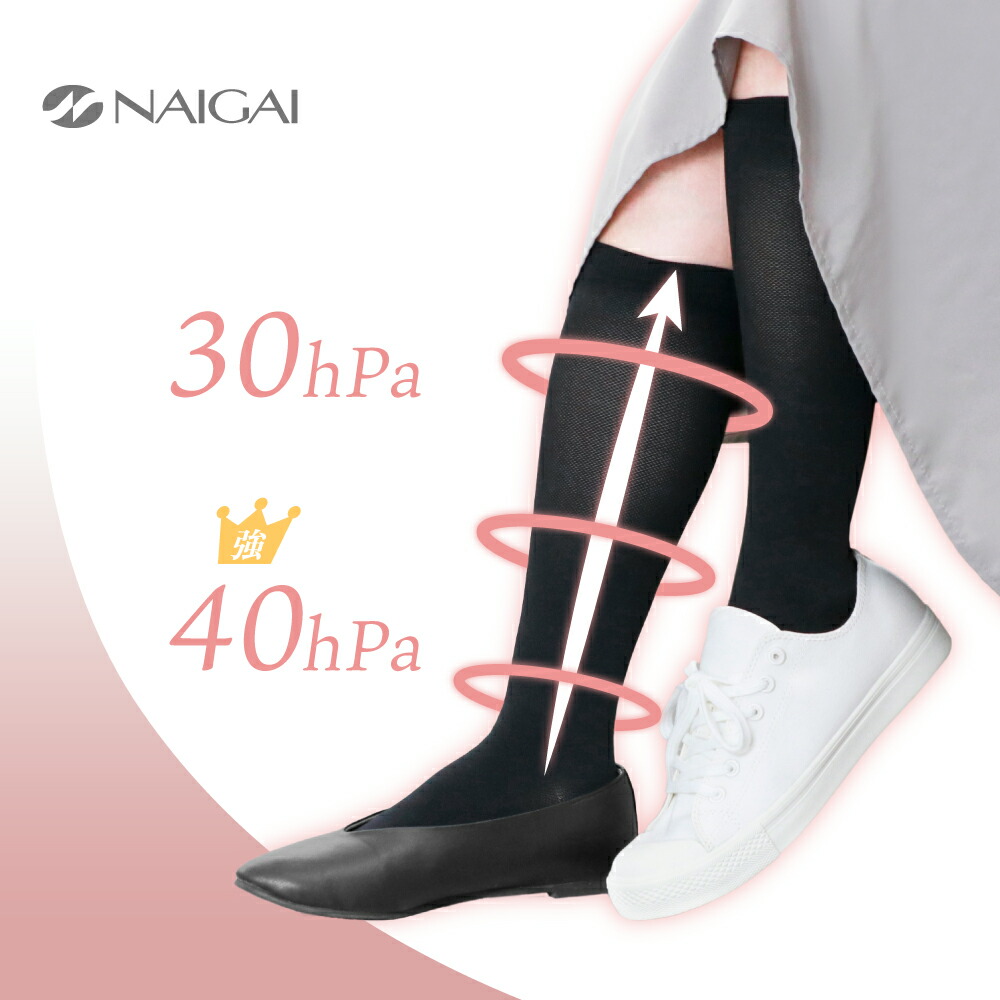 楽天市場】送料無料 着圧ハイソックス レディース 市販最強クラスの着