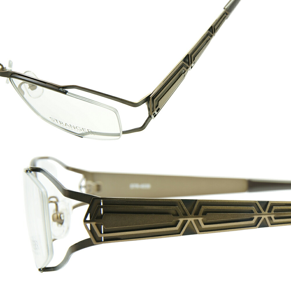 楽天市場】【メガネフレーム】STRANGER STR-4039スクエア/ナイロール