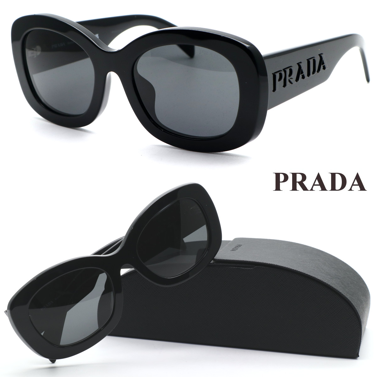 PRADA サングラス　正規品 PRADA（プラダ） シンボルサングラス SPR 26Z メンズ レディース