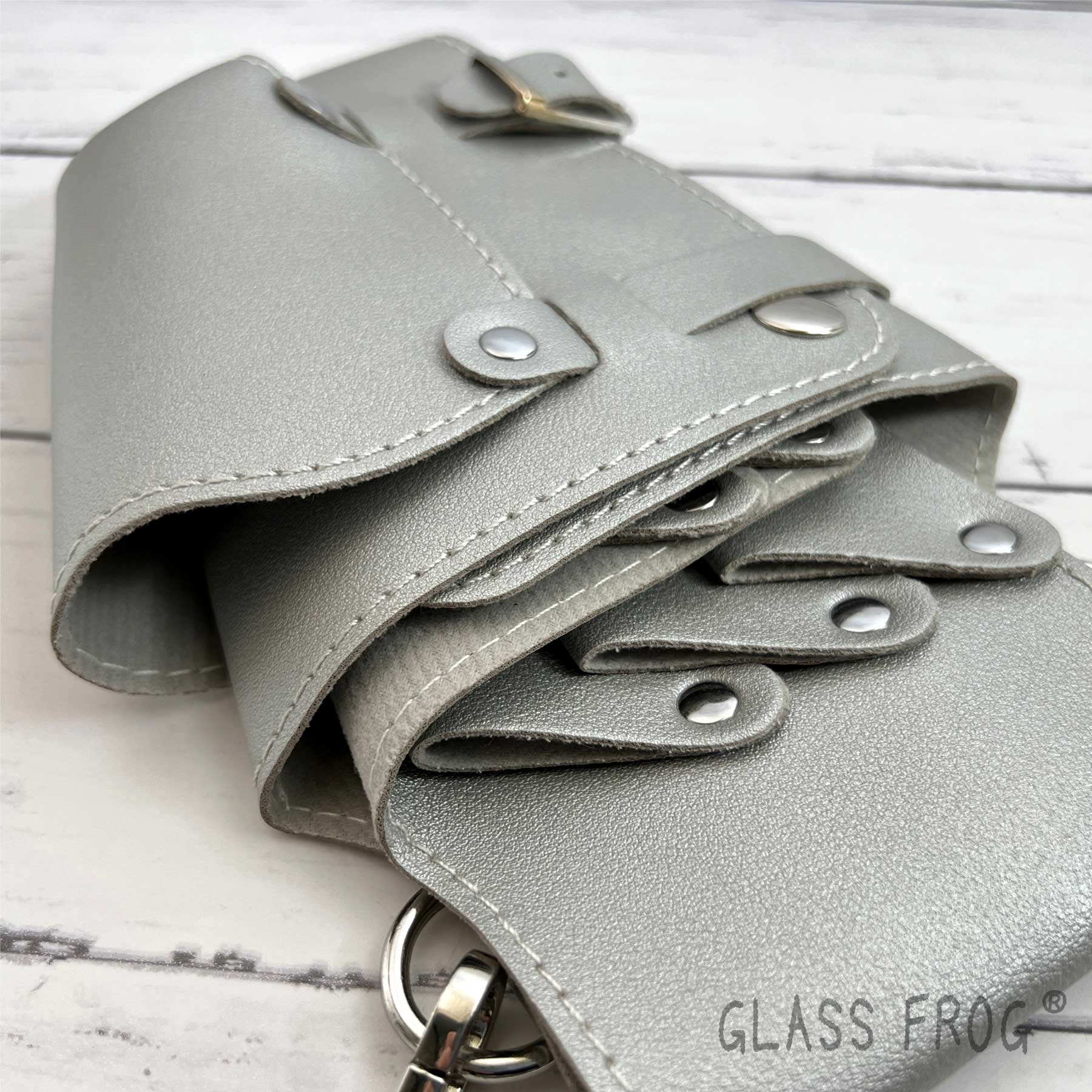 楽天市場】シザーケース レギュラータイプ PUレザー ハサミ5丁収納