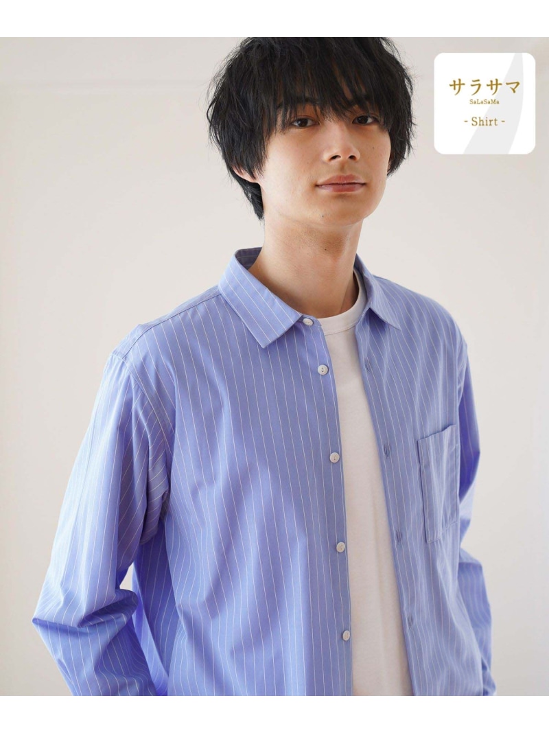 楽天市場】【SALE／50%OFF】サラサマレギュラーシャツ/長袖/234563