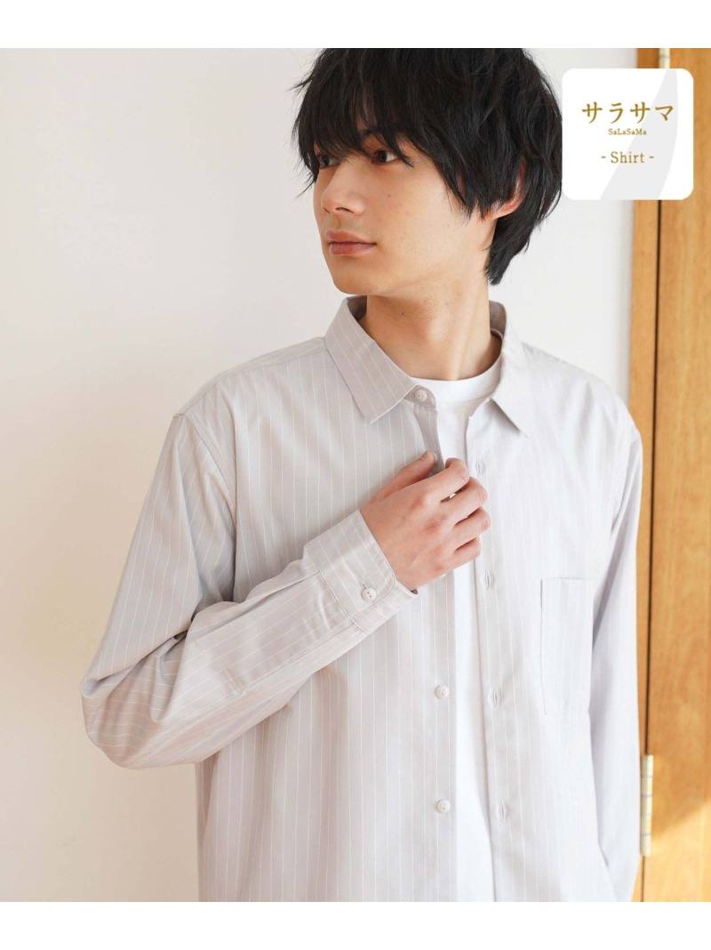 楽天市場】【SALE／50%OFF】サラサマレギュラーシャツ/長袖/234563