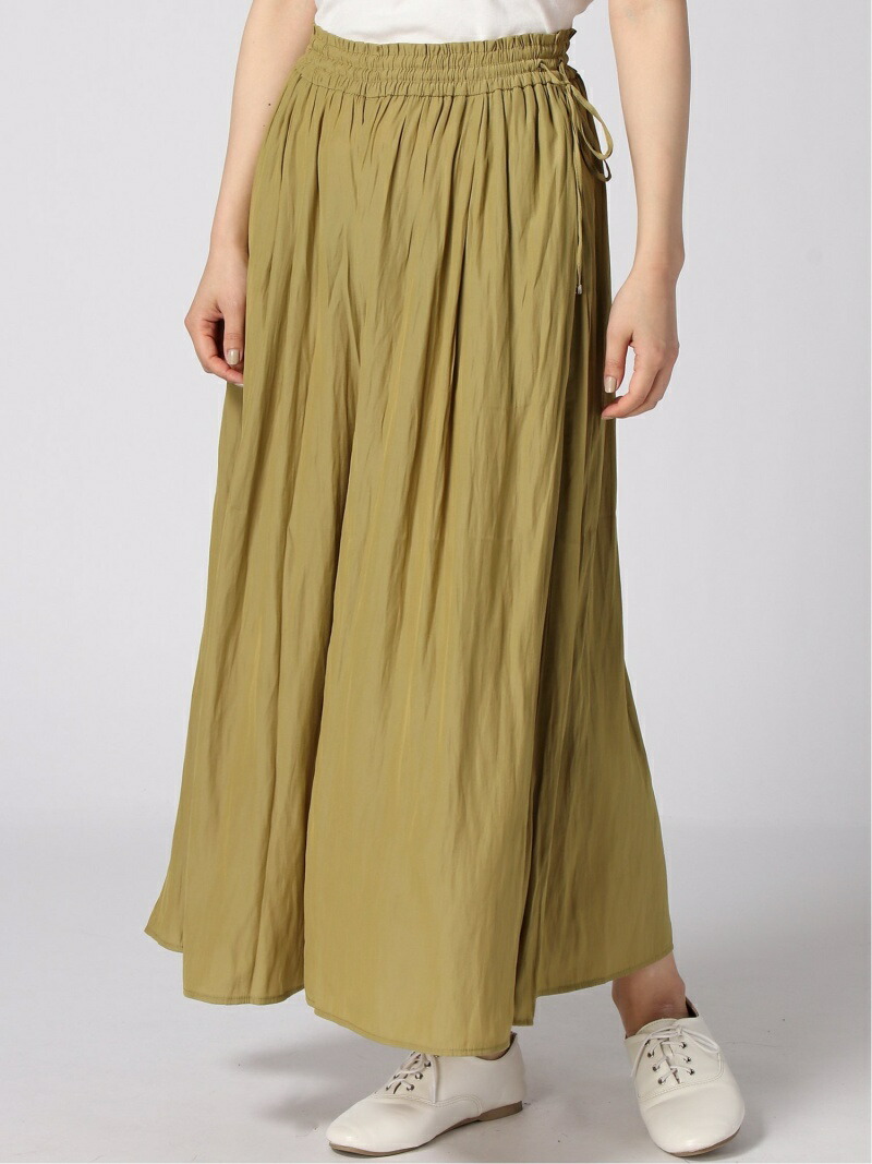 楽天市場】【SALE／61%OFF】(W)サラサラサテンフレアワイドPT GLOBAL