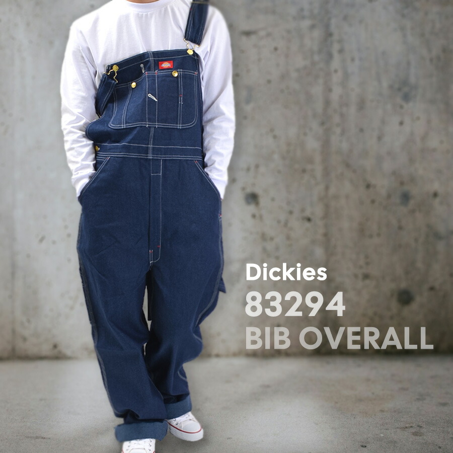 楽天市場】ディッキーズ Dickies オーバーオール デニム INDIGO BIB