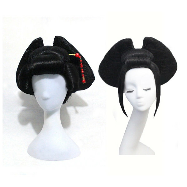 楽天市場】花魁 舞妓 芸妓 遊女 コスプレウィッグ かつら 専用ネット