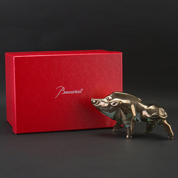 楽天市場】バカラ Baccarat 置物 オーナメント 干支 オブジェ 亥 （猪