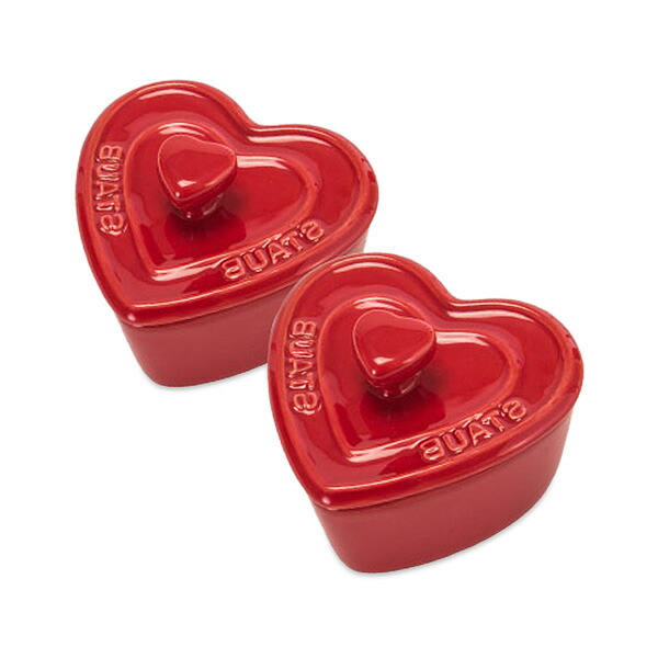 楽天市場】ストウブ 鍋 Staub 福袋 ミニ ココットハート 2個セット