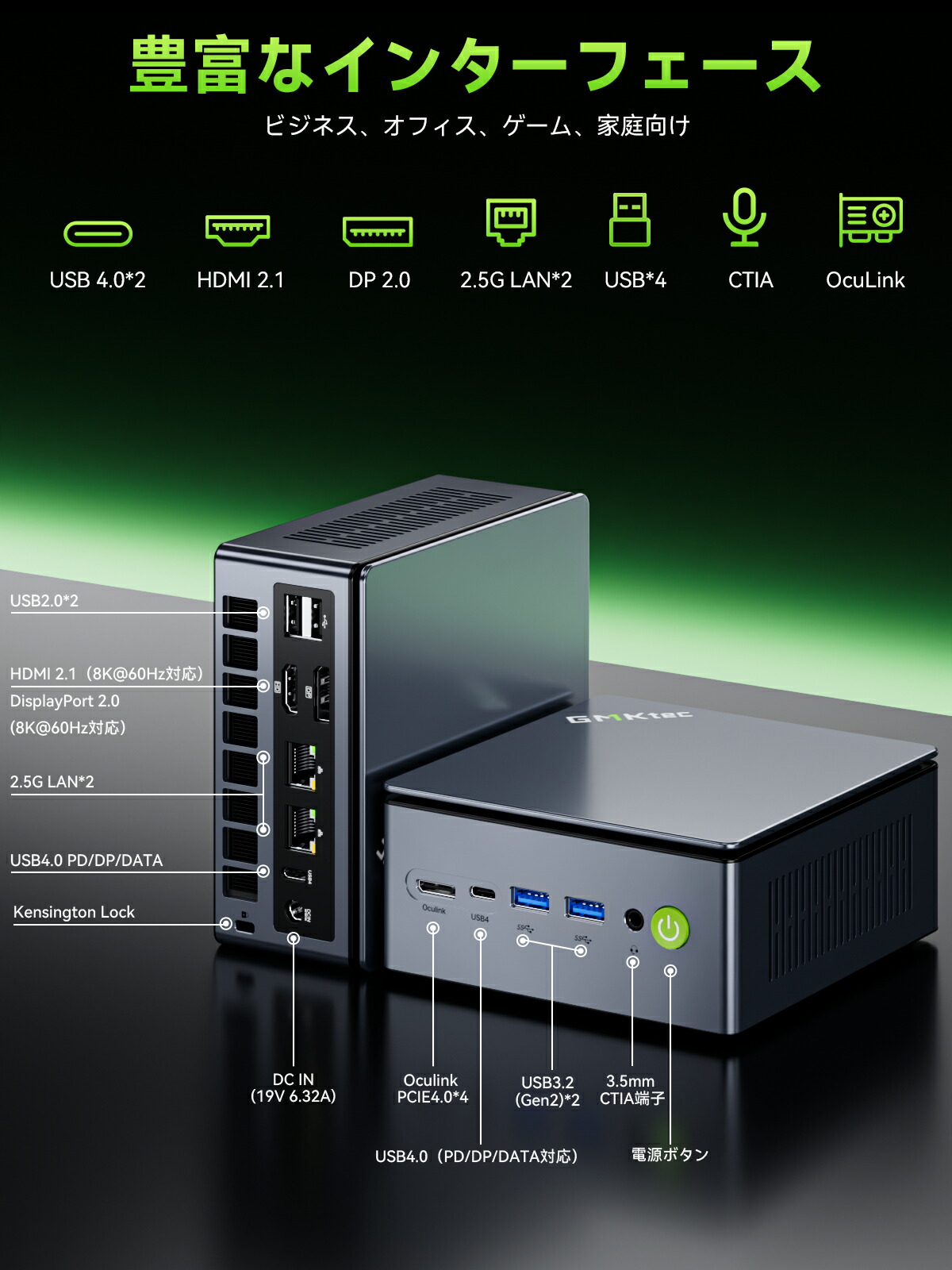 楽天市場】【訳ありセール 箱潰れ】GMKtec ミニpc M7 Ultra【AMD Ryzen