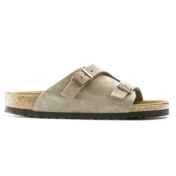Birkenstock チューリッヒ ベージュ スエード サンダル39 BIRKENSTOCK