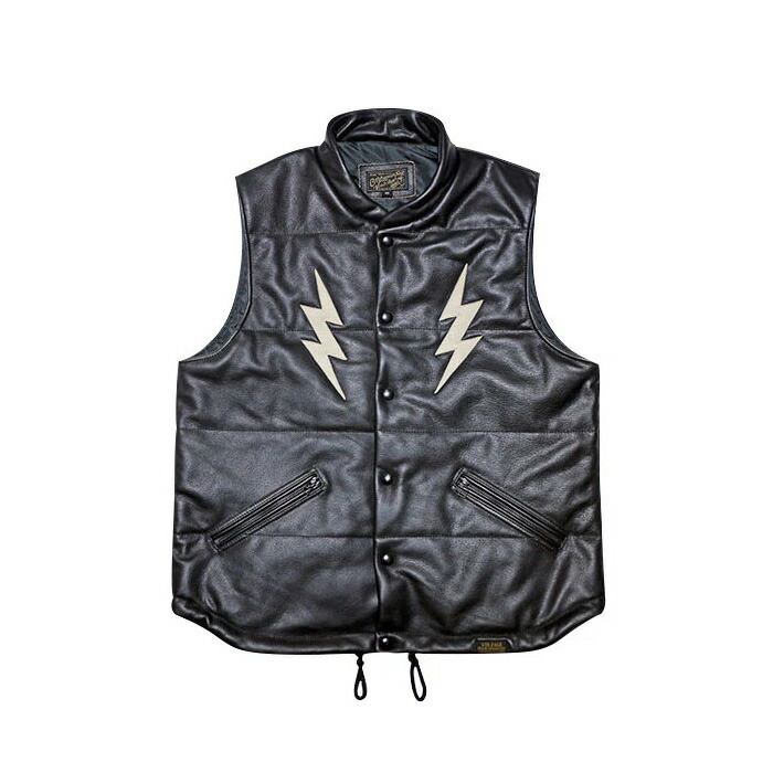 楽天市場】VIN&AGE ヴィン＆エイジ TYPE VLJ7_25 NAUGHTY LEATHER VEST
