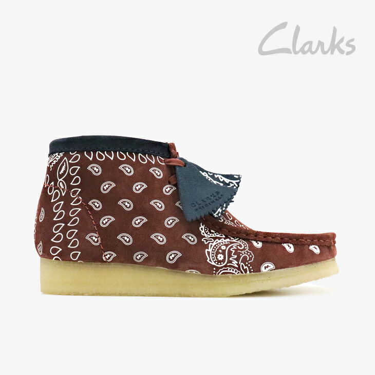 楽天市場】・CLARKS｜Wallabee Boot Paisley/ クラークス/ワラビー